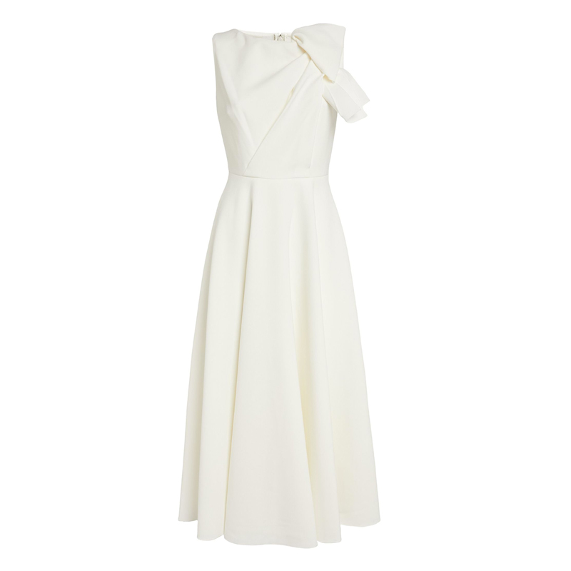 SETUA Cold-Shoulder Evening Dress Gown