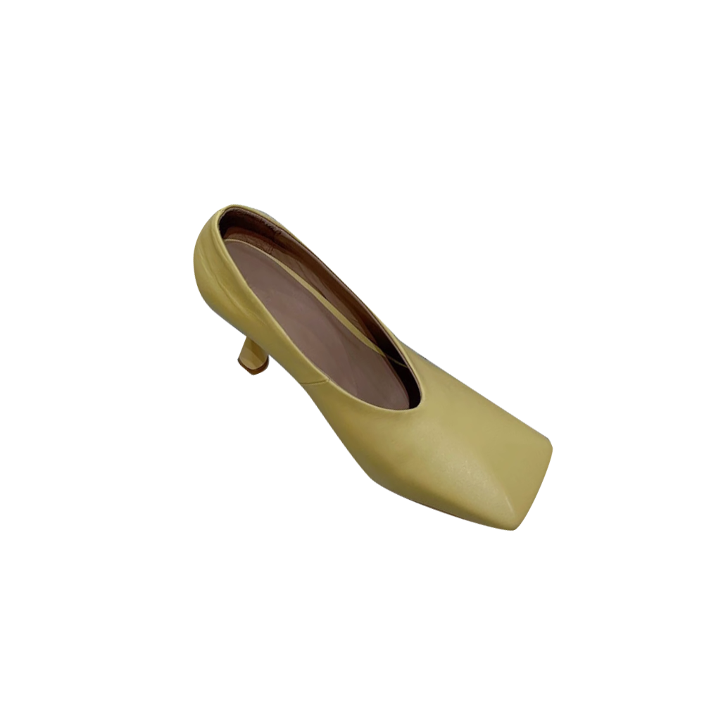 SLARU Square Toe High Heel Pumps