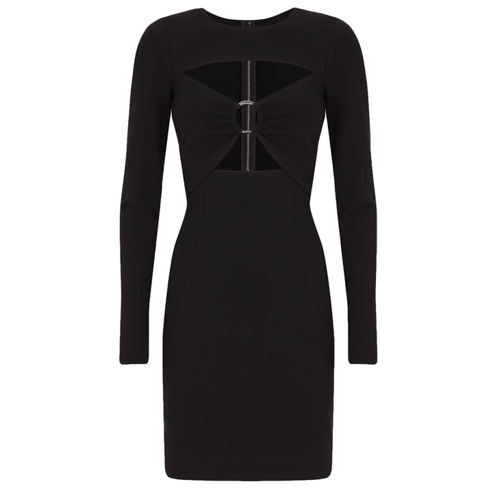 SLIZY Cut Out Mini Evening Dress Gown