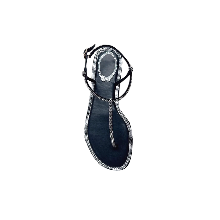 SOIKO Diamante Flat Sandals