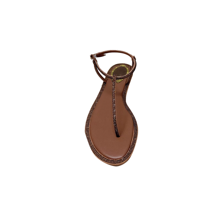 SOIKO Diamante Flat Sandals