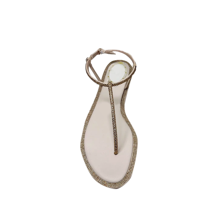 SOIKO Diamante Flat Sandals