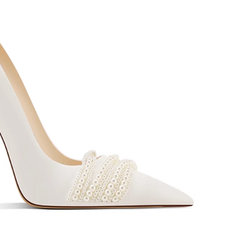 SOLRA Pearl High Heel Pumps - 10cm