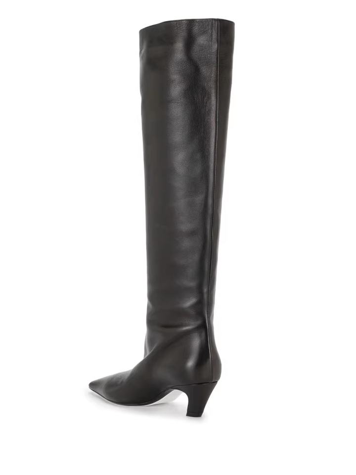 SUITH Kitten Heel Knee High Boots