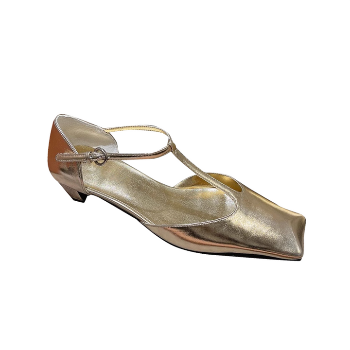 SURTO Ankle Strap Flat Sandals
