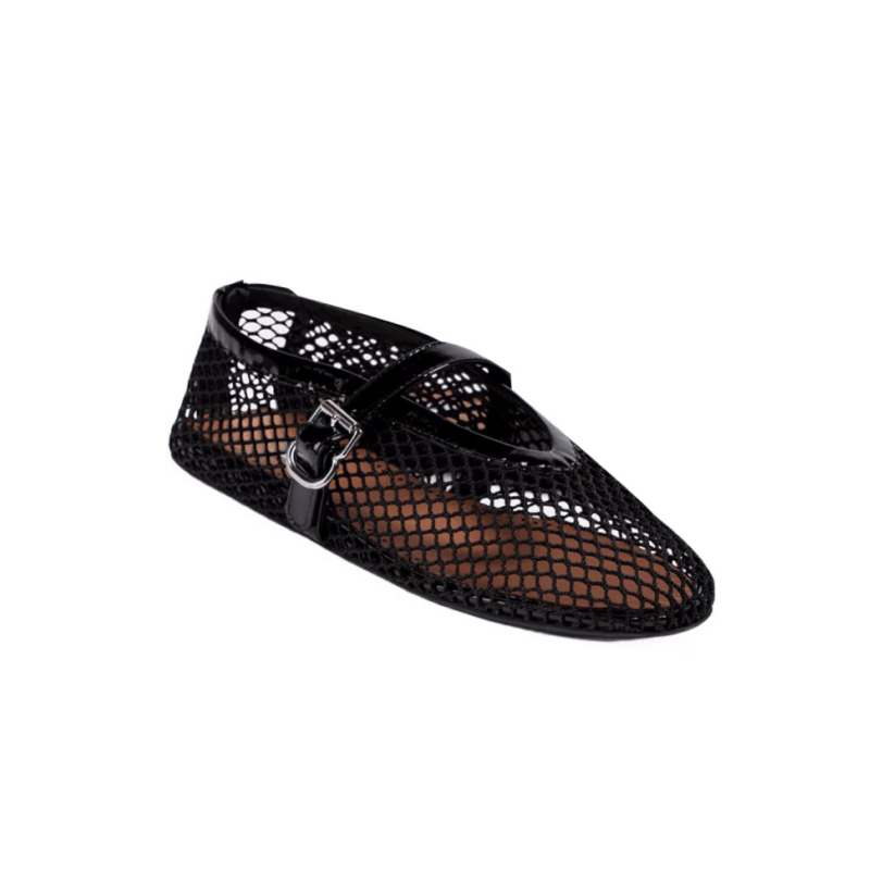 TAIJA Mesh Flat Ballet Shoes