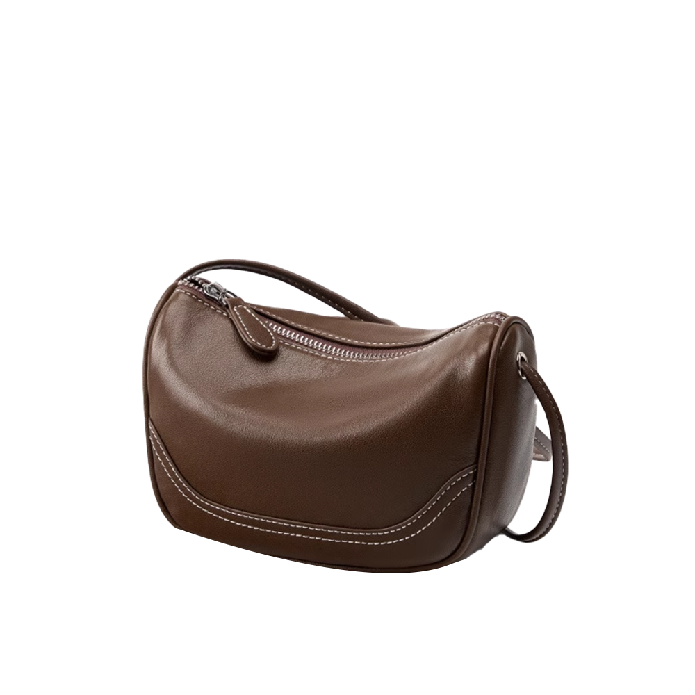 TECVA Leather Cross Body Bag