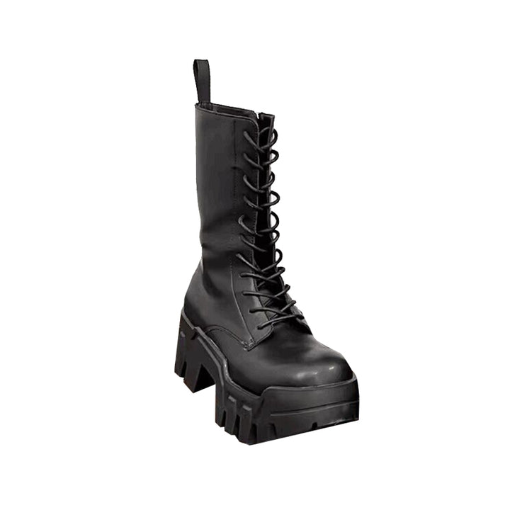TERUB Lace Up Ankle Boots