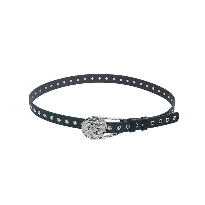 TEVKI Metal Embellished Girdle Belt