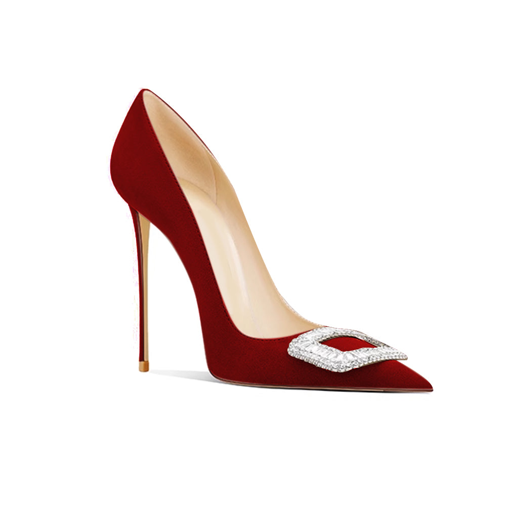 TIMVA Diamante High Heel Pumps - 10cm
