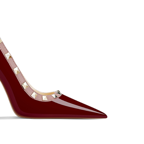 TOICA Studded Mid Heel Pumps - 8cm