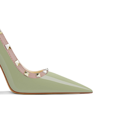 TOICA Studded Mid Heel Pumps - 8cm