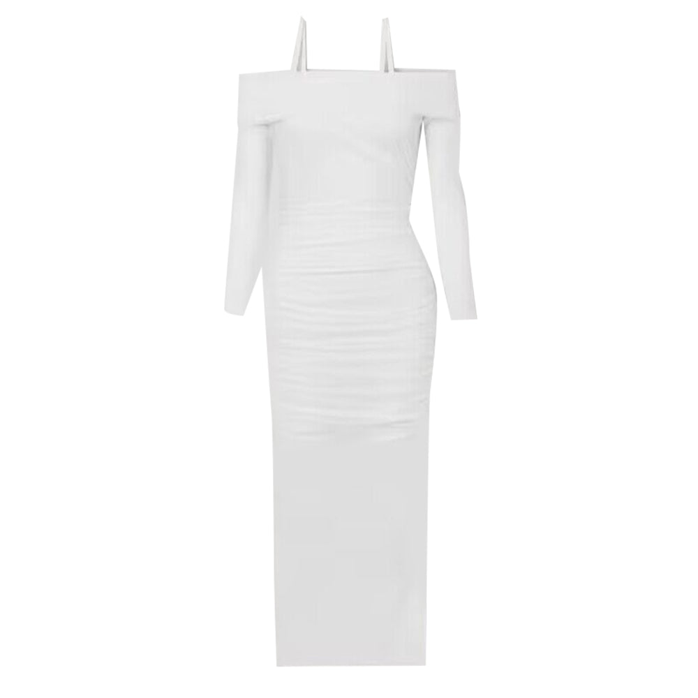 TUAHI Off-Shoulder Evening Dress Gown