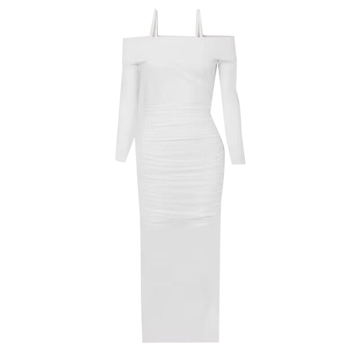 TUAHI Off-Shoulder Evening Dress Gown