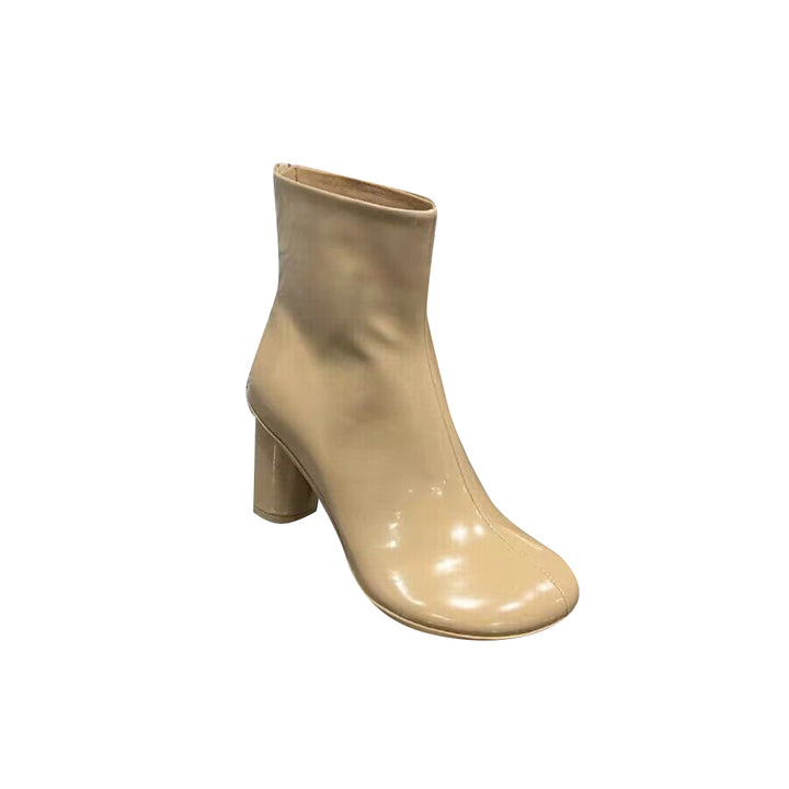 TUCIA Block Heel Ankle Boots