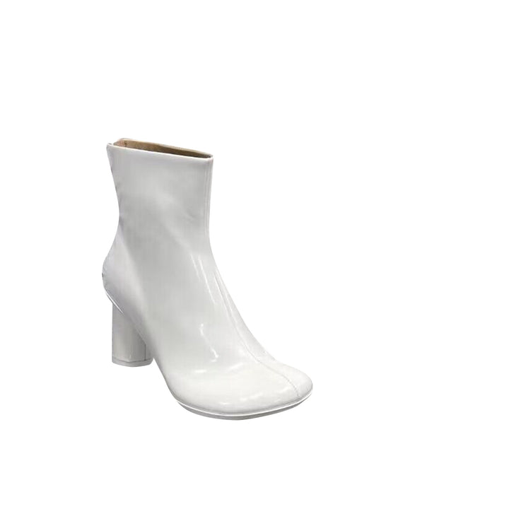 TUCIA Block Heel Ankle Boots