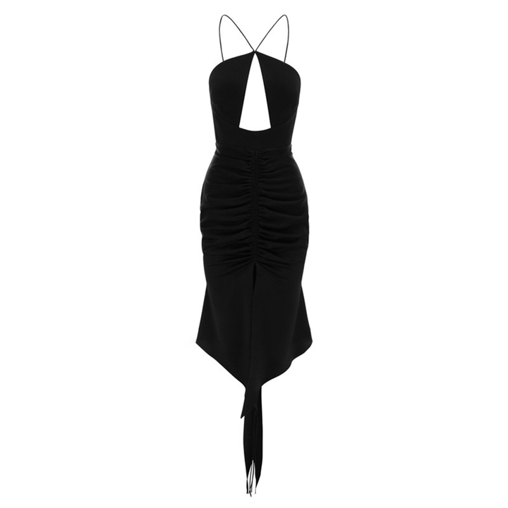 TUESA Cut Out Evening Dress Gown