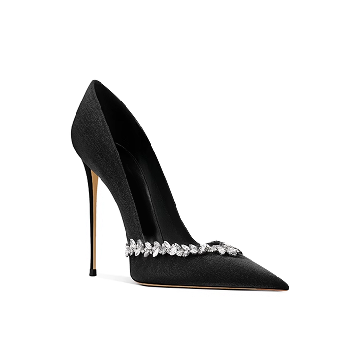 VAISO Diamante High Heel Pumps - 10cm