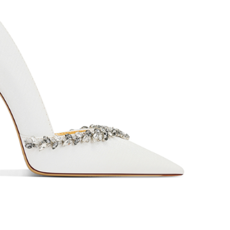 VAISO Diamante Mid Heel Pumps - 8cm