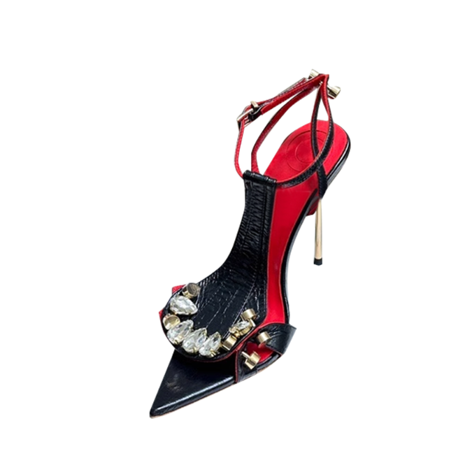 VARAN Diamante High Heel Sandals