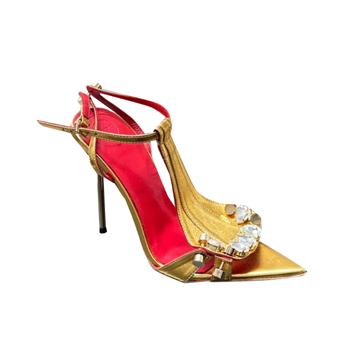VARAN Diamante High Heel Sandals