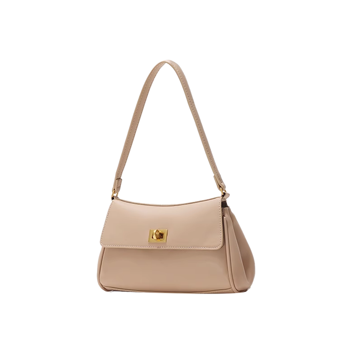 VASHO Metal Lock Cross Body Bag