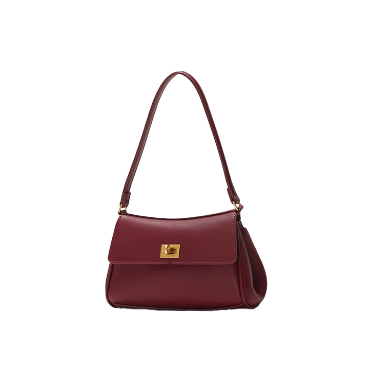 VASHO Metal Lock Cross Body Bag