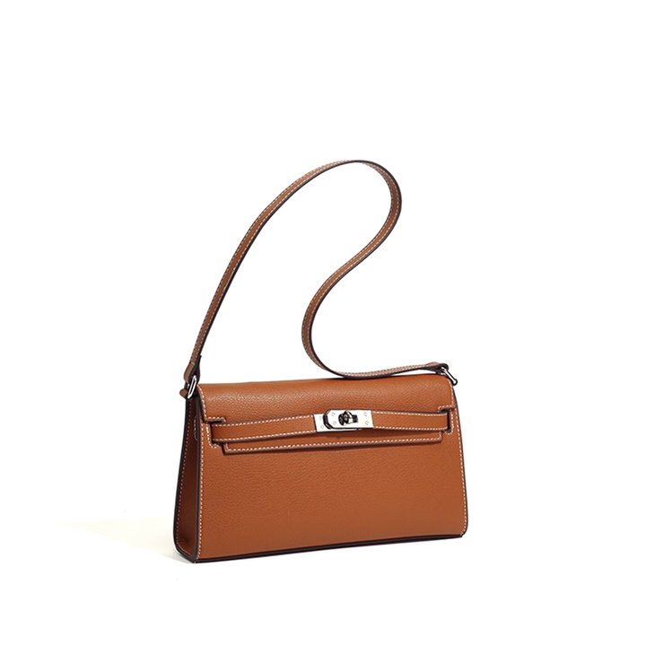 VECMI Metal Lock Cross Body Bag