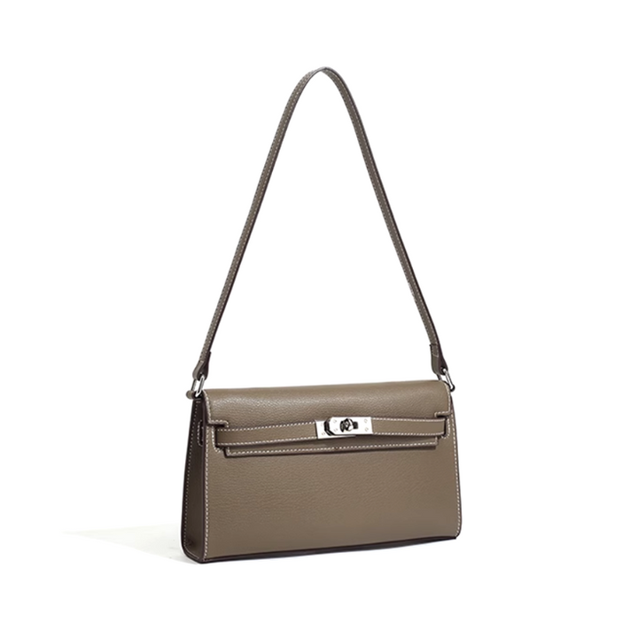 VECMI Metal Lock Cross Body Bag
