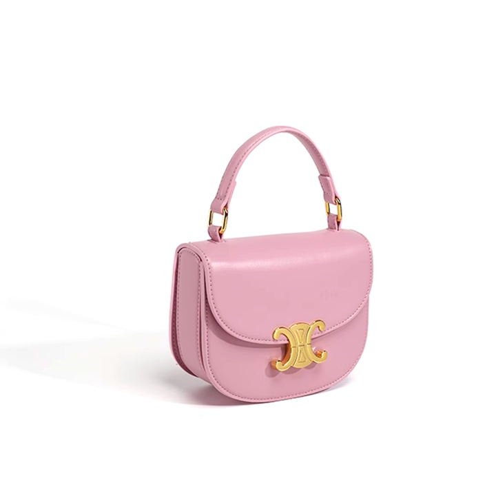 VEIBO Metal Lock Cross Body Bag