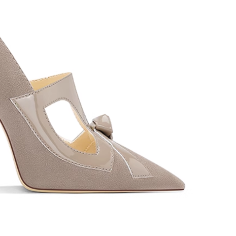 VEINO Cut Out Mid Heel Pumps - 8cm
