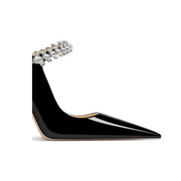 VERUI Diamante High Heel Mules Sandals - 10cm