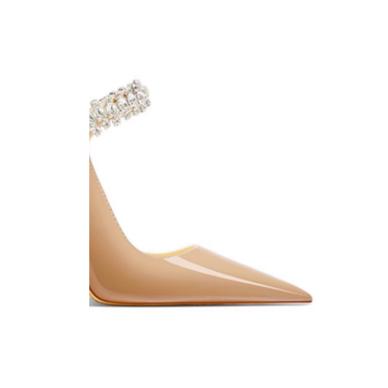 VERUI Diamante High Heel Mules Sandals - 10cm