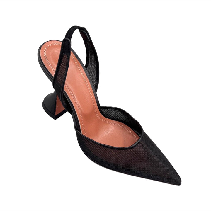 VOHCE Mesh High Heel Sandals