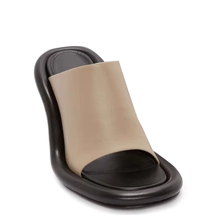 VUKAS Bi-Color Mules Sandals