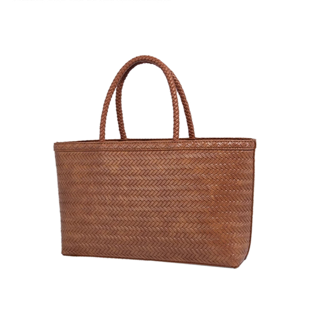 VUSTI Braided Oversized Tote Bag