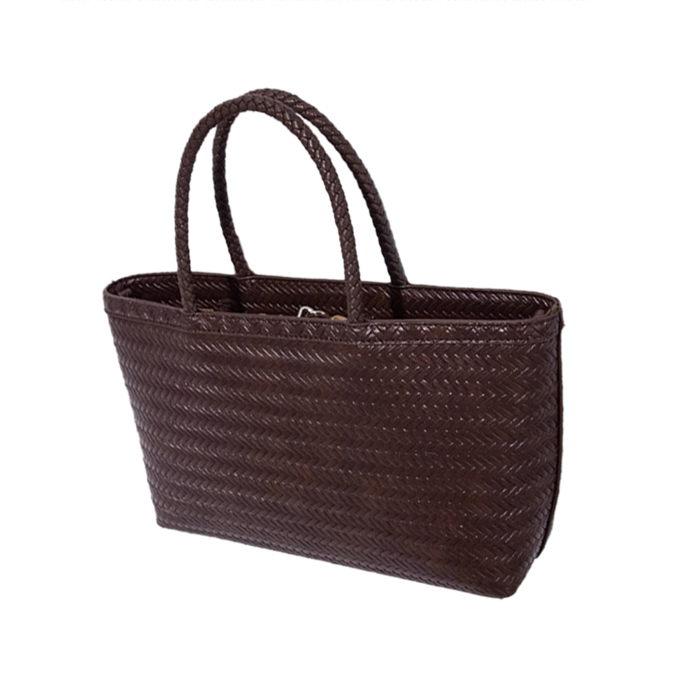 VUSTI Braided Oversized Tote Bag