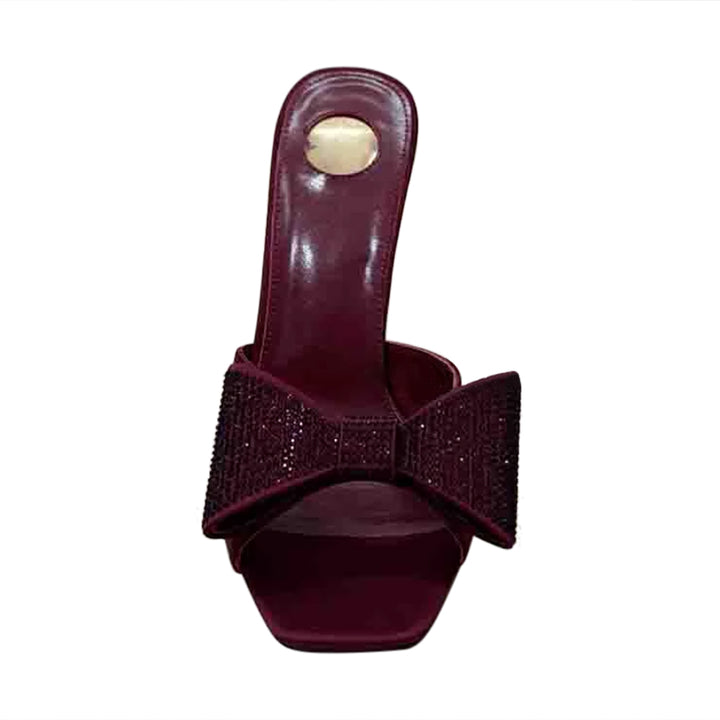 XEVON Bow Mules Sandals