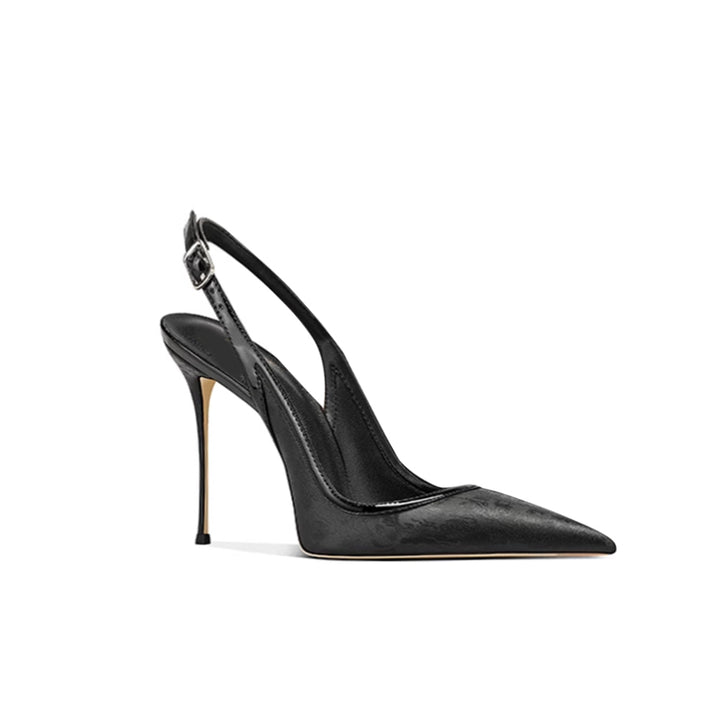 HERVO Slingback Mid Heel Sandals - 6cm