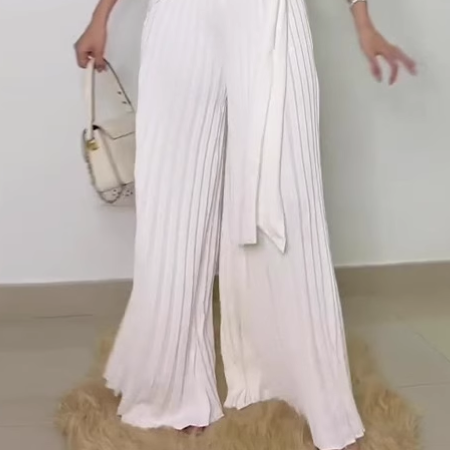 YATRU Fold Wide Leg Jumpsuit