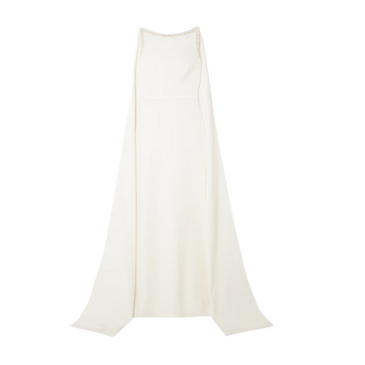 ZEOVI Beaded Maxi Evening Dress Gown