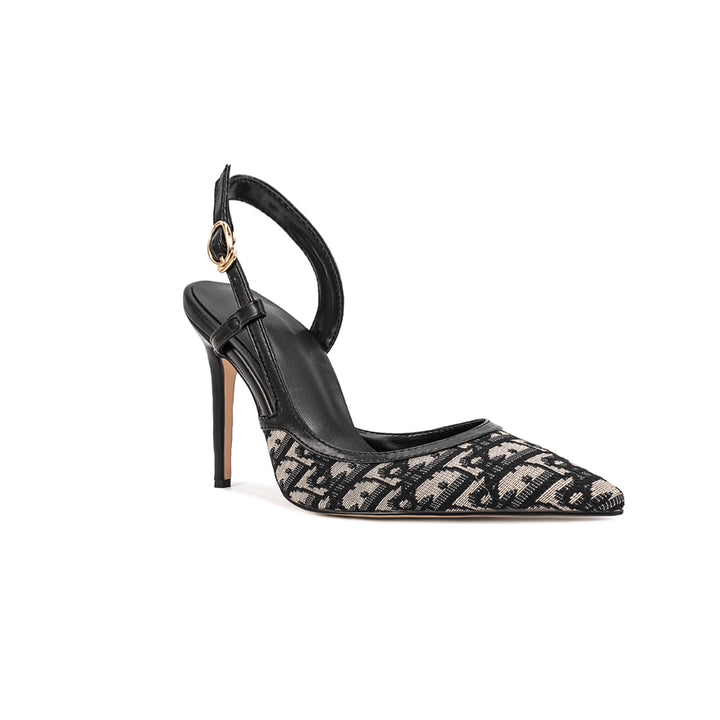 ZETVO Slingback Mid Heel Sandals - 8cm