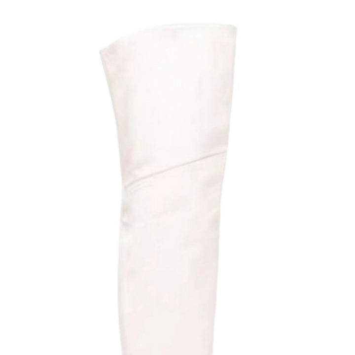 WMZDX Leather Over The Knee Boots - 8cm