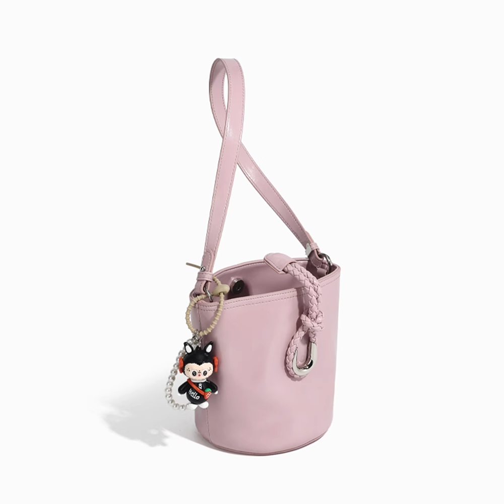 DOIVE Metal Lock Cross Body Bag