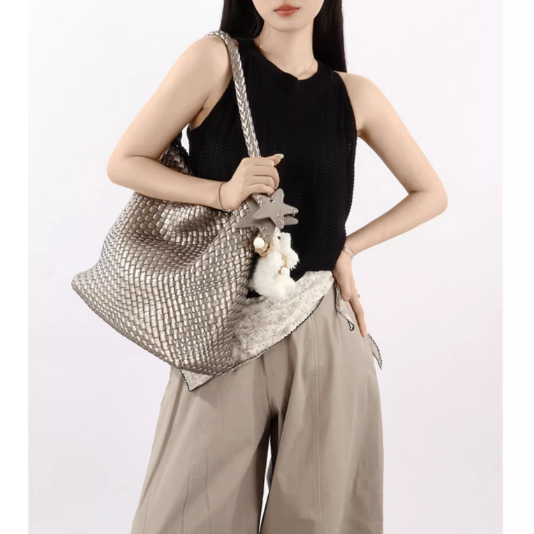 FAVRI Braided Tote Bag - Large