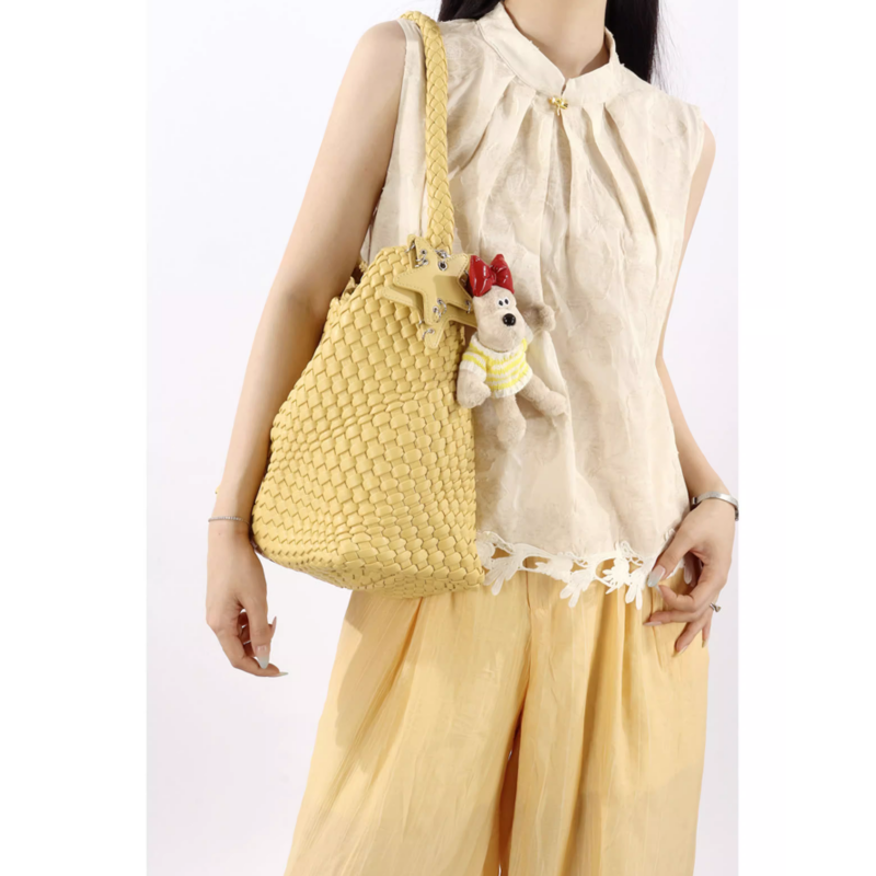 FAVRI Braided Tote Bag - Large