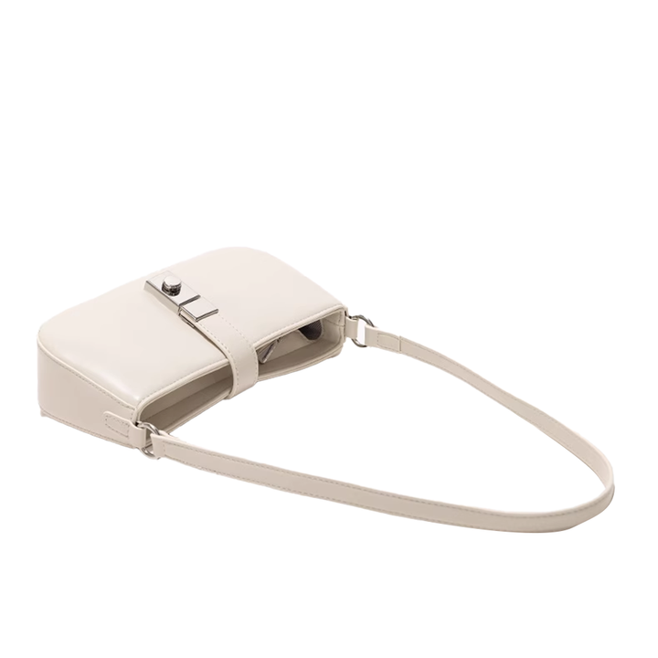 HEBEV Metal Lock Cross Body Bag