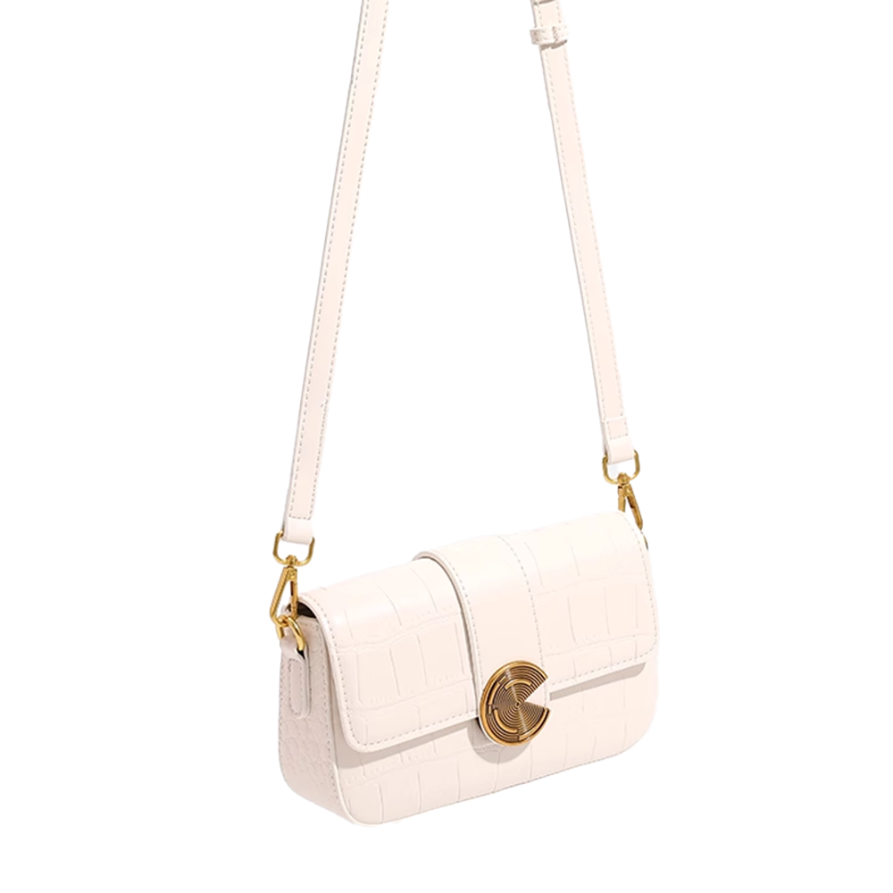 KOTON Metal Lock Cross Body Bag
