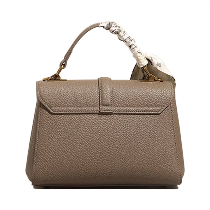 MEGNU Metal Lock Tote Bag