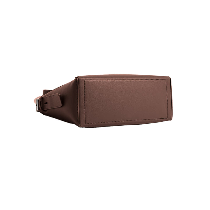 REVNA Leather Bucket Bag